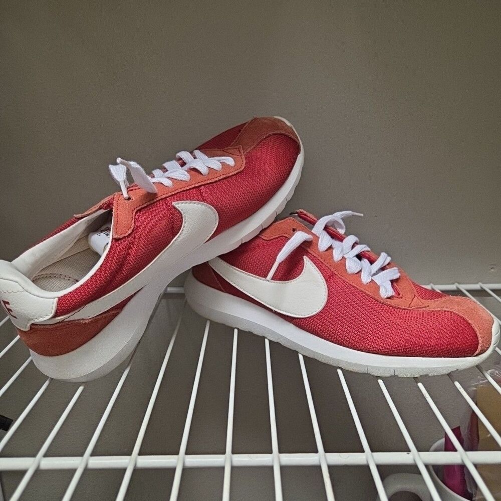 Nike W Roshe LD-1000 QS 810382-601 Varsity Red/White Canvas Suede Women SZ 7 SB3